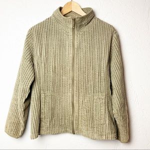 Woolrich Kinsdale Corduroy Zip Up Jacket Women’s Large Petite